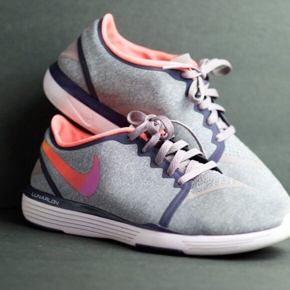 Nike Lunar Sculpt Purple Smoke/Hyper Violet Athletic Shoes Womens Size 11 - Picture 4 of 11
